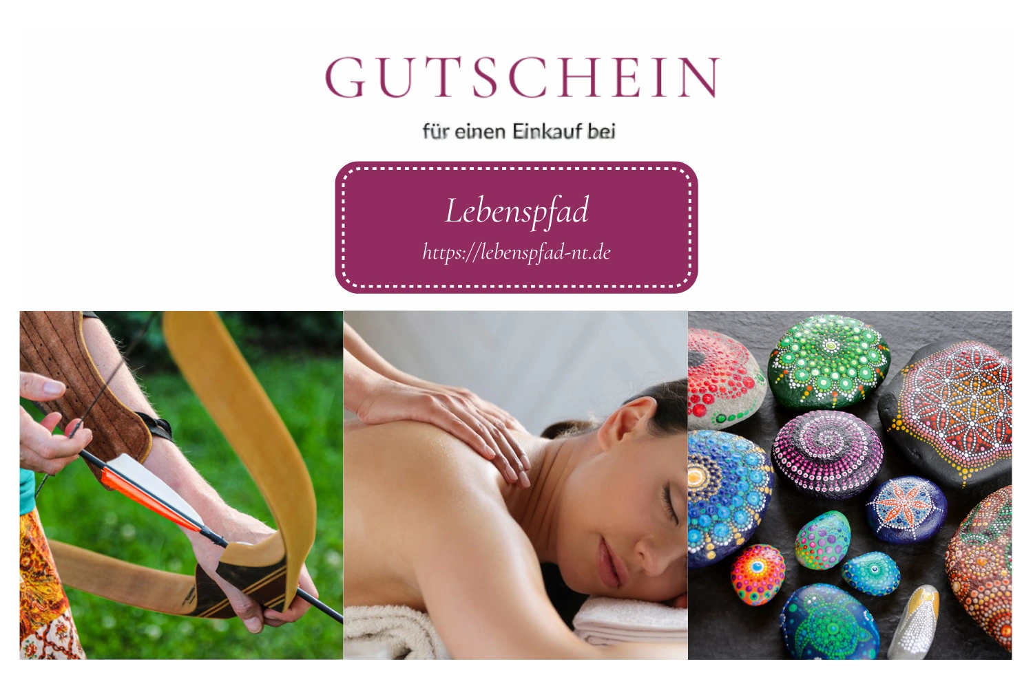 Gutschein Lebenspfad